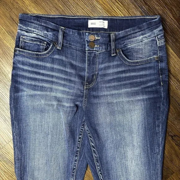 BKE Buckle Jeans Womens 30x29.5 Blue Denim Payton Bootcut Faded Western Y2K - Picture 6 of 12